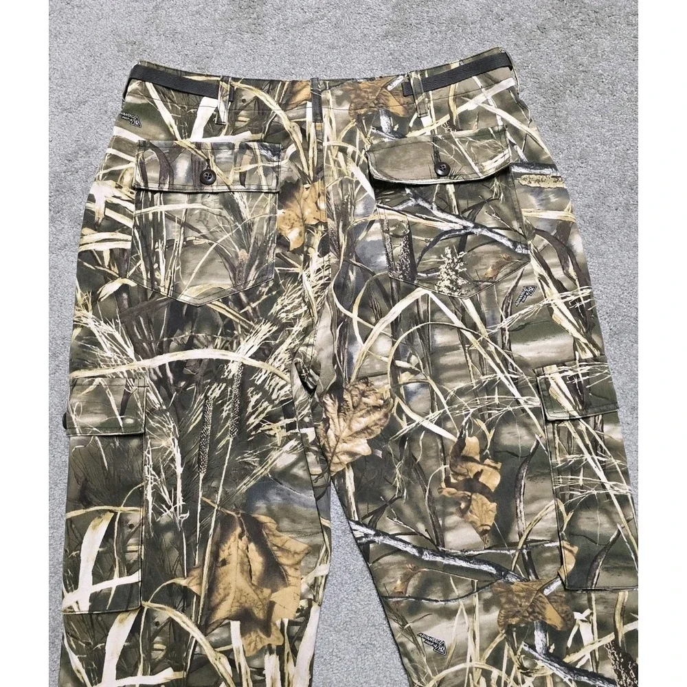 Y2K Cabela's Advantage‎ Wetlands Camouflage Duck Hunting Pants Mens Size 36x32